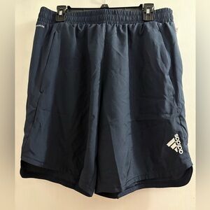 Adidas Men's Blue 9” Training Athletic Shorts
